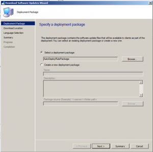 SCCM Update Deployments
