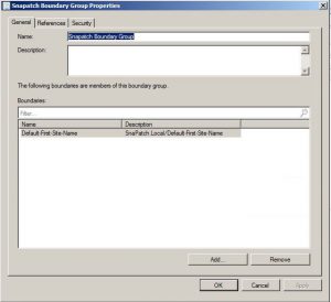 SCCM Boundary Groups 3
