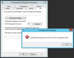 SCCM Client Site