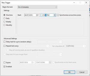 Schedule Azure VM Deployment Trigger