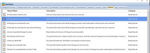 Cloud Storage Manager Reports